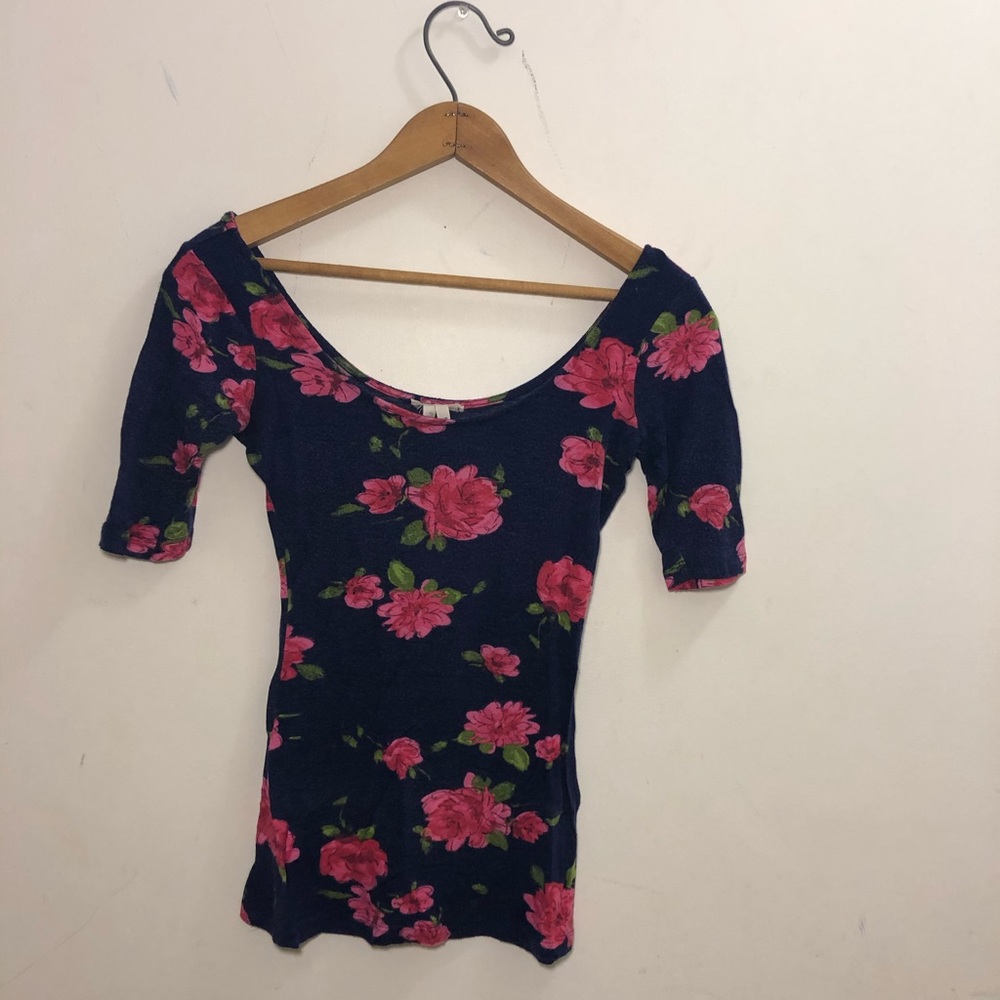 Kirra Half Sleeve Floral Top